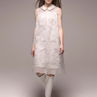 Gathering A-Line Dress