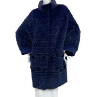 Mink Rex Knit Coat