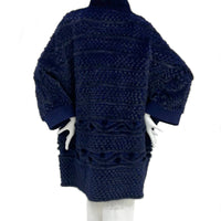 Mink Rex Knit Coat