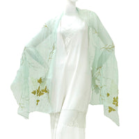  CHIE IMAI Scarf Collection - Pearl Of India "Mint Green"