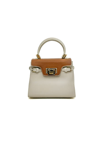 CHIE One-Handle Bi-colored Mini Bag