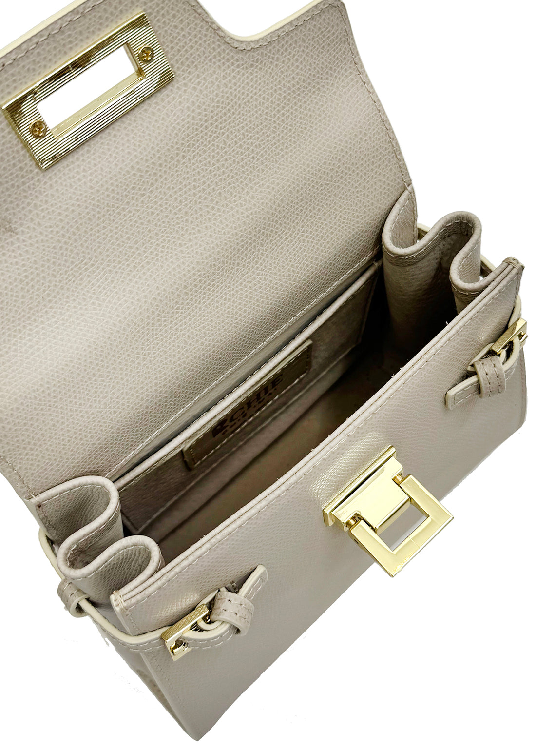 CHIE One-Handle Bi-colored Mini Bag