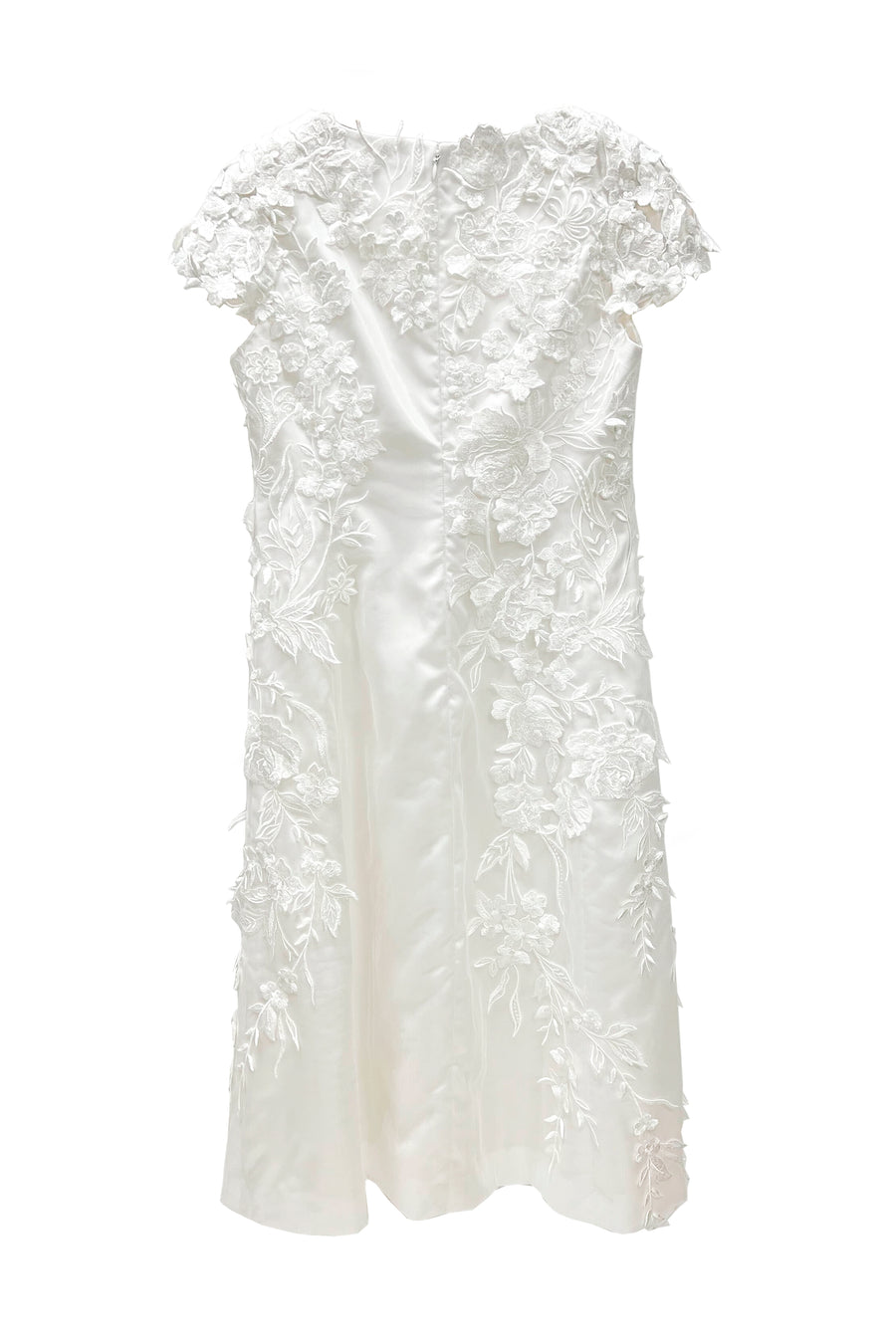 [Tailor made] Mi-Mollet Length Embroidery Lace Dress