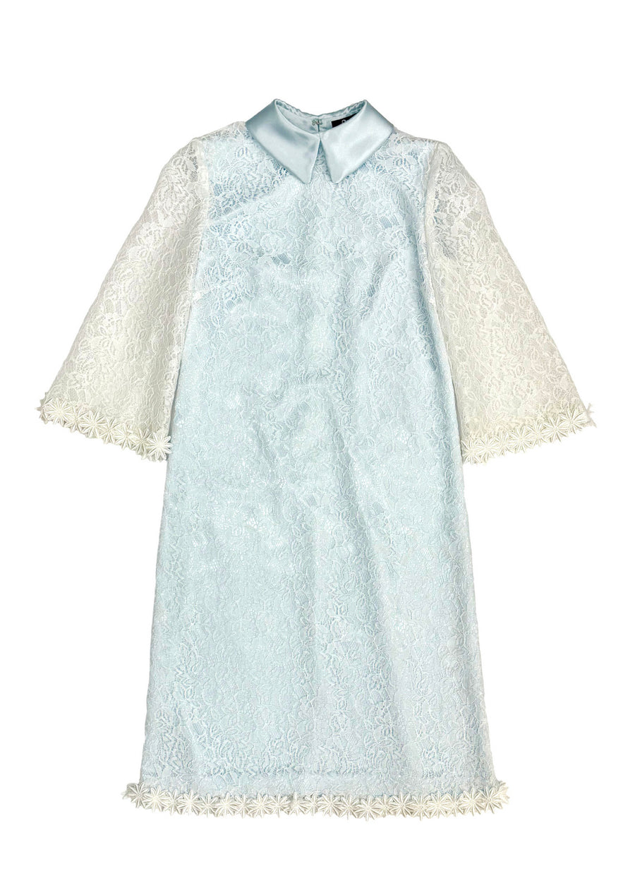 Light Blue Floral Dress