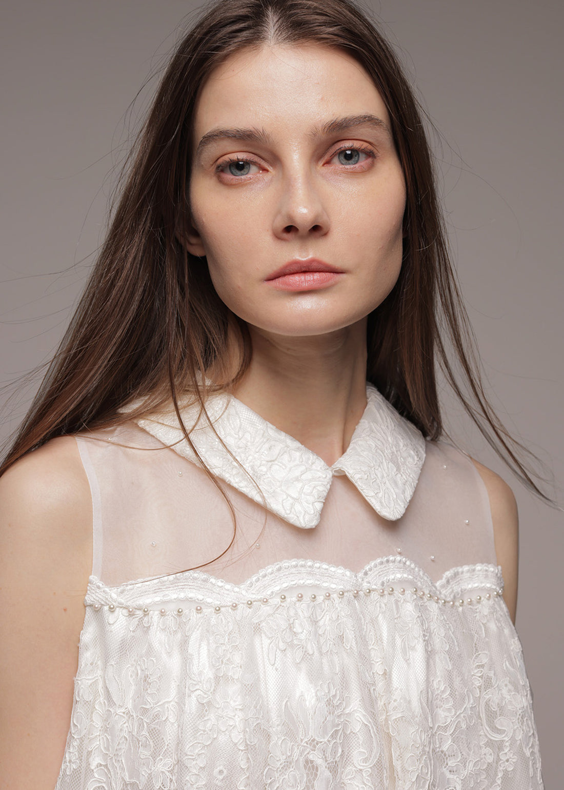 Gathering A-Line Dress