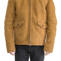 CHIE IMAI Men Lamb Shearling Jacket