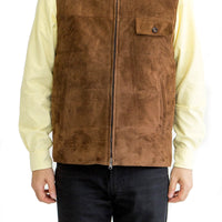 CHIE IMAI Men Lambskin Vest