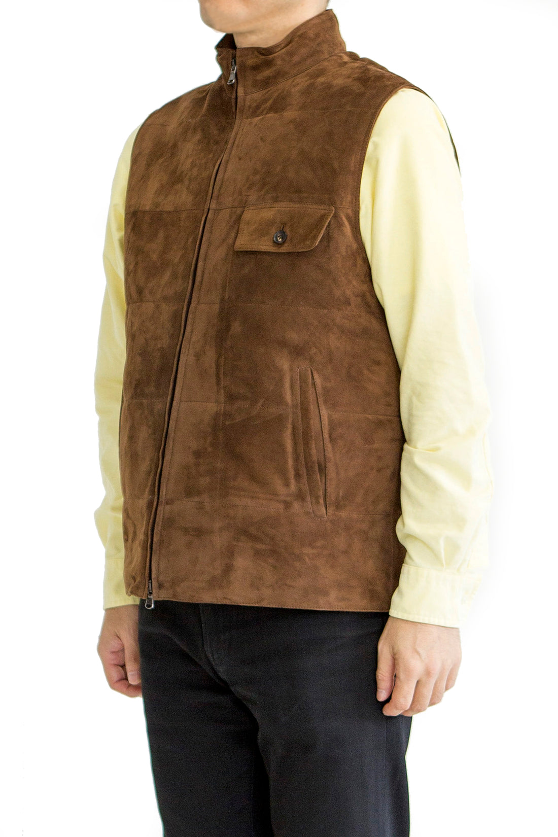 CHIE IMAI Men Lambskin Vest