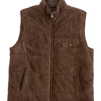 CHIE IMAI Men Lambskin Vest