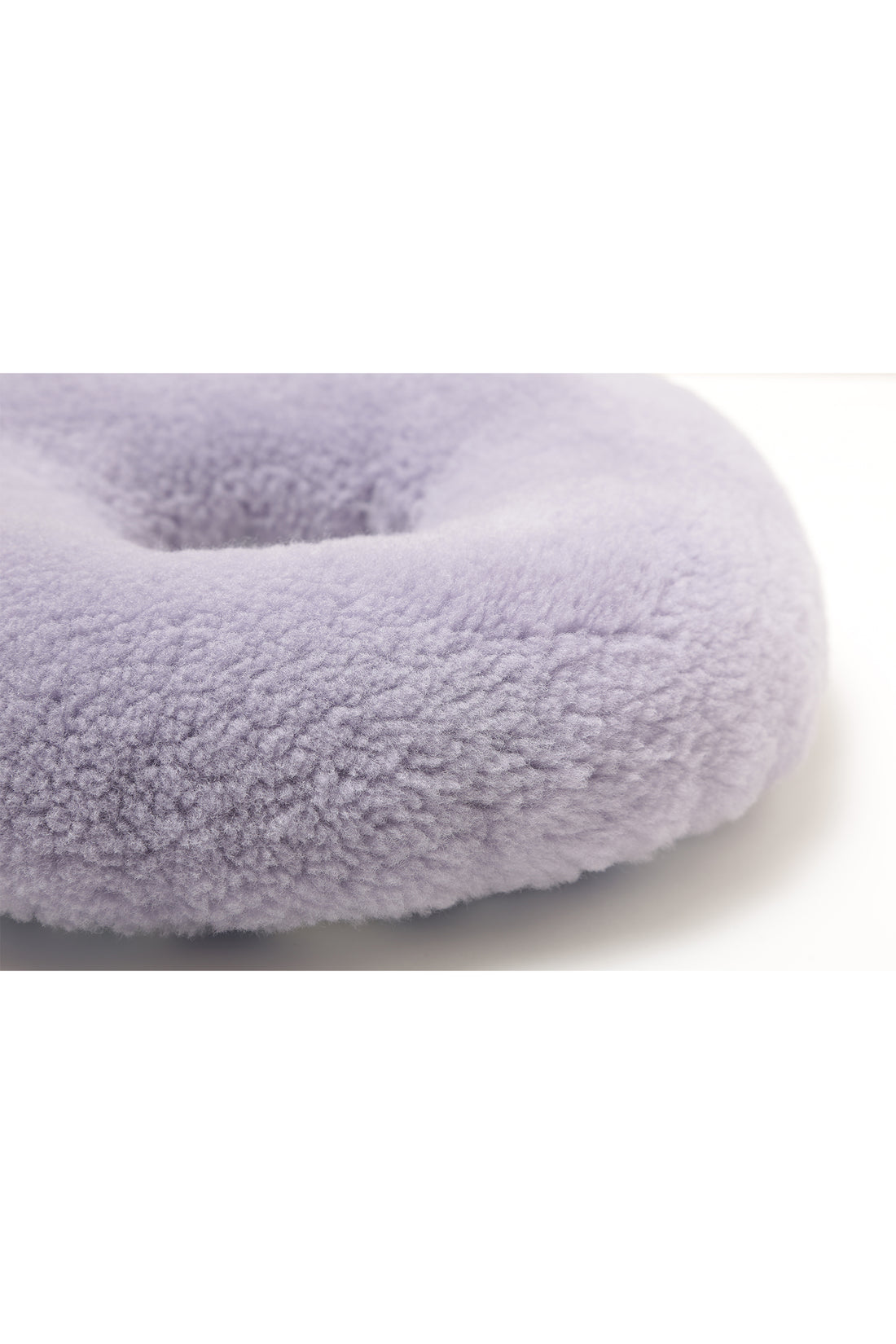 Washable Sheepskin Cushion  "moo Donut"