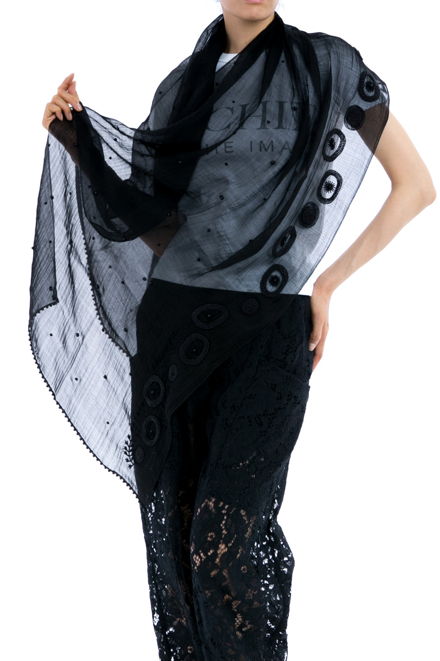 Pearl Of India Fanfare Scarf