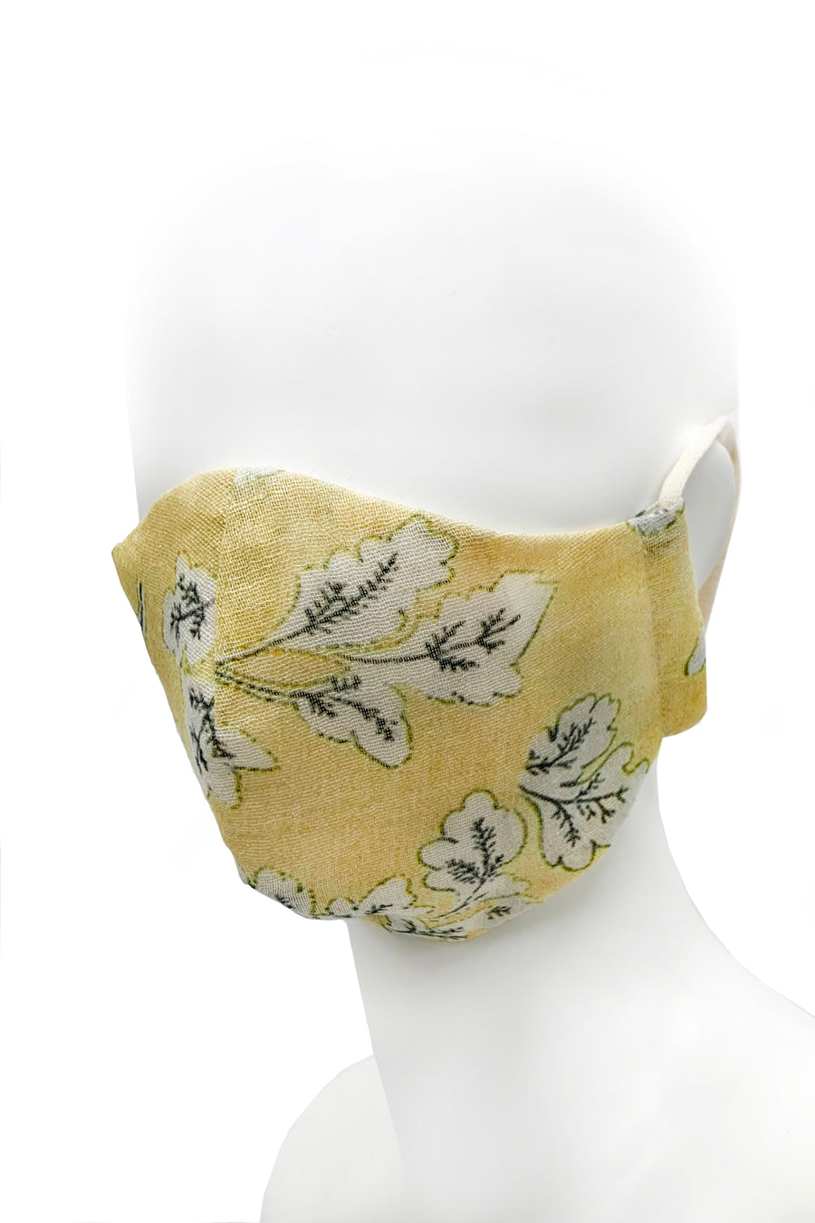CHIE IMAI "Yellow"  Matching Scarf & Mask